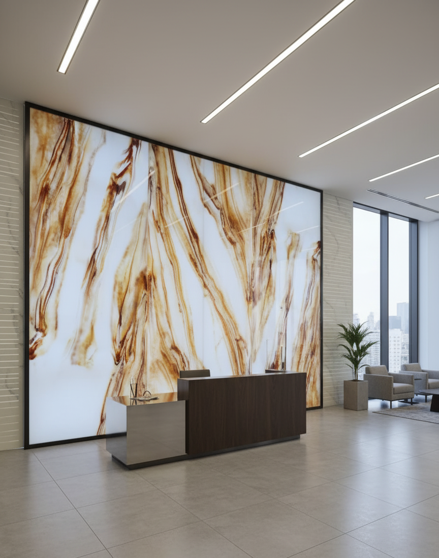 Jade Brown Wall Panels