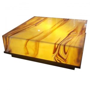 Jade Honey Onyx Coffee Table