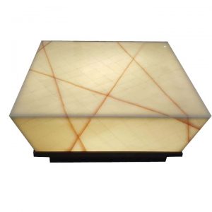 Cracko Honey Onyx Coffee Table