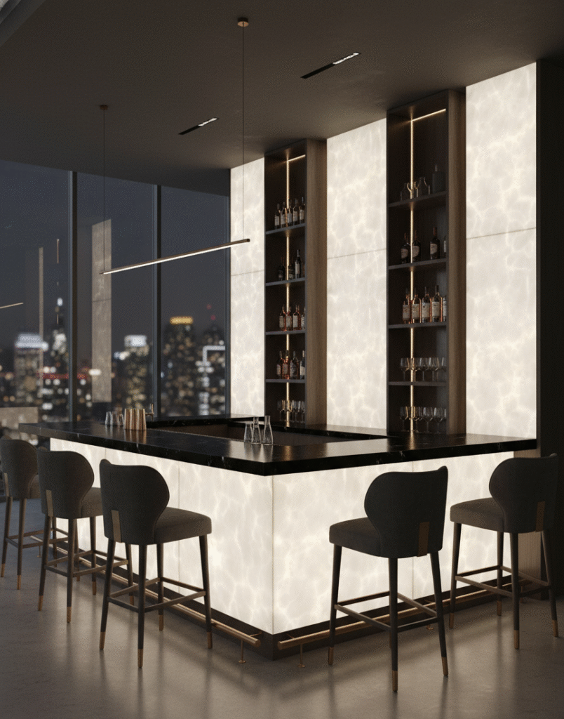 Alabaster Stone Bar Counter MX100