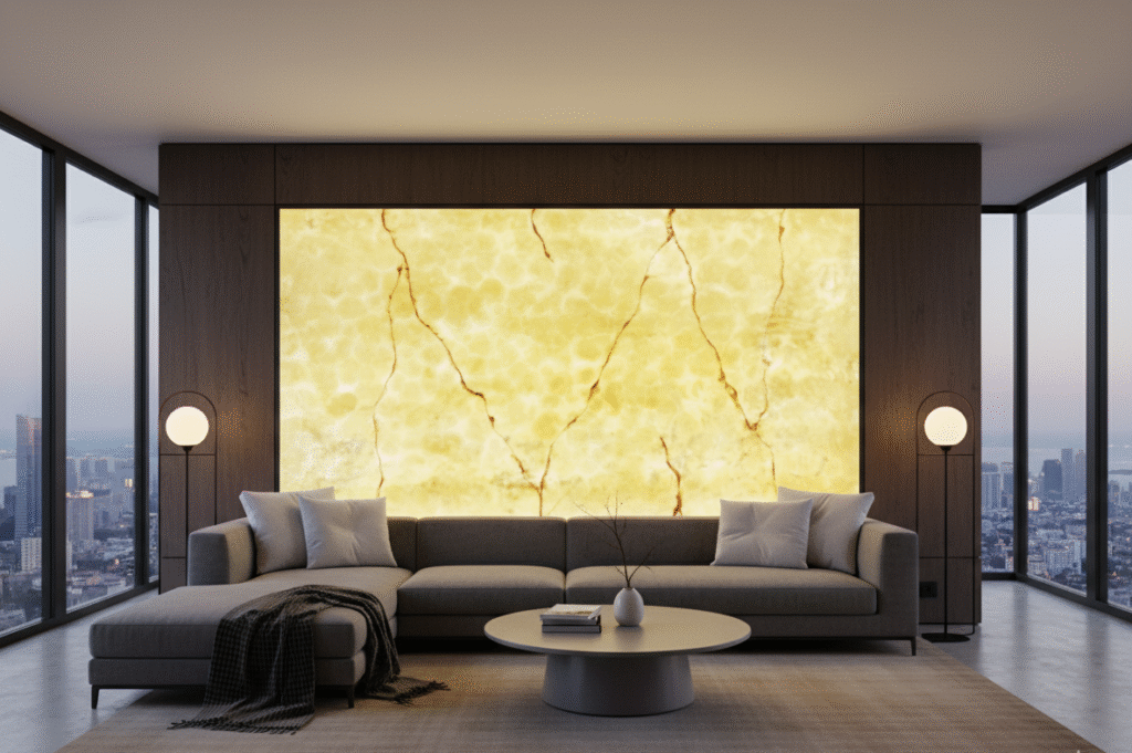 Alabaster Stone Wall Cladding MX302