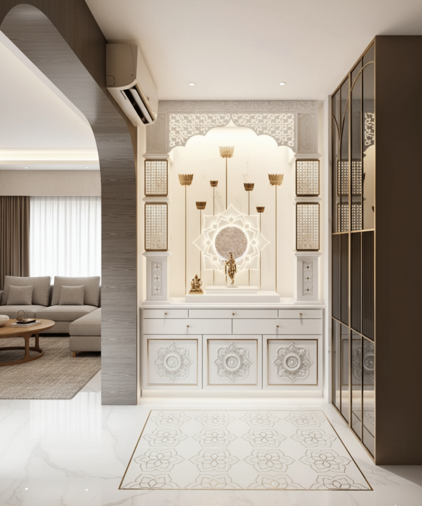 Acrylic Solid Surface Mandir