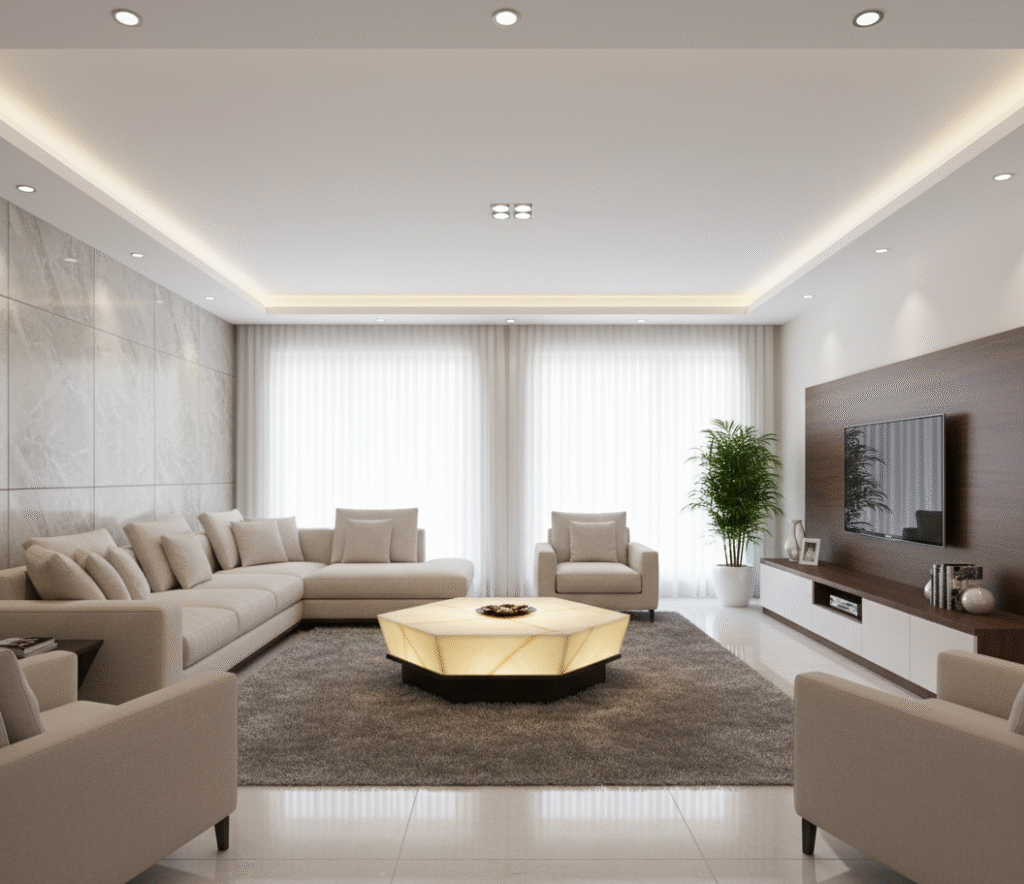 Cracko Honey Onyx Coffee Table