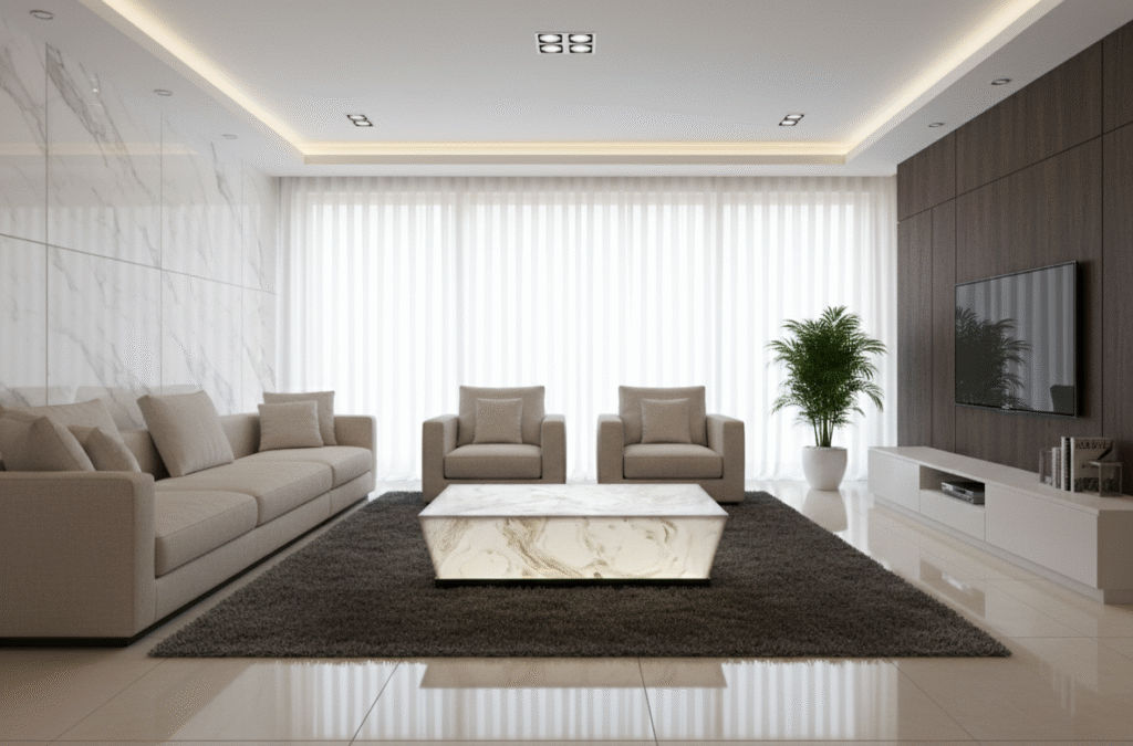 White Onyx Coffee Table