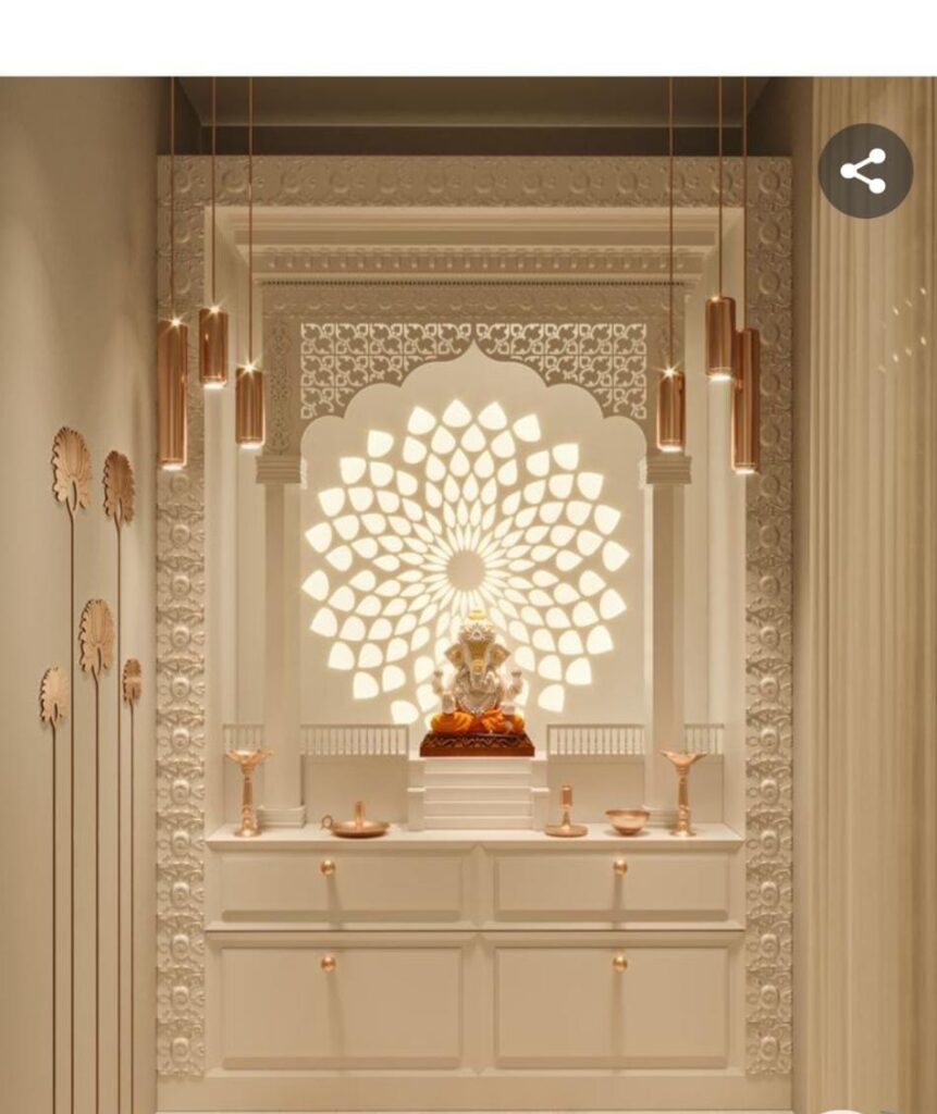 Acrylic Solid Surface Mandir